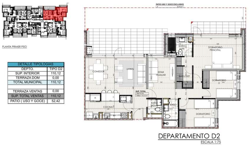 EN VENTA MODERNO DEPARTAMENTO EN EDIFICIO PEÑON ORIENTE