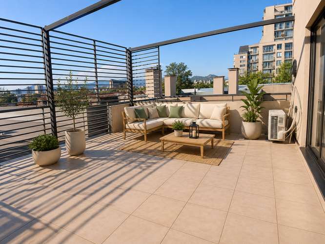 VENTA DEPARTAMENTO CON GRAN TERRAZA EN BARRIO YUNGAY - Imagen 1