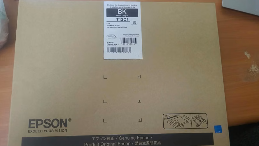 Tinta Epson T12C120 Negro