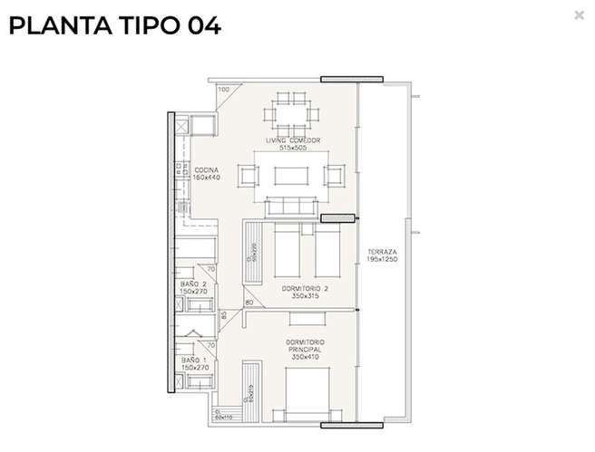 Departamento en venta de 2 dorm. en Barrio Lyon Providencia - Imagen 16