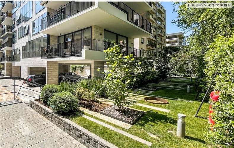 Departamento en venta de 2 dorm. en Barrio Lyon Providencia