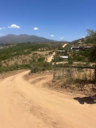 Parcela 5000 m2, vista despejada al valle y ciudad de Limache