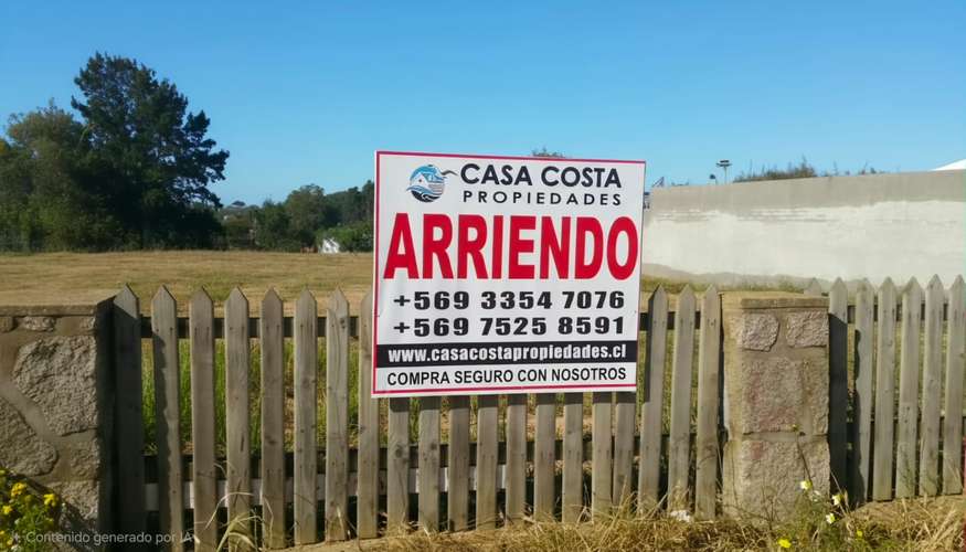 SE ARRIENDA TERRENO 700m2, EL QUISCO - Imagen 5