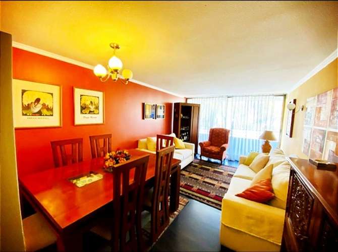 VENTA DEPTO. 3 D, 2 B, 1 EST, 2 BD. EN PEÑALOLEN. CONDOMINIO - Imagen 2