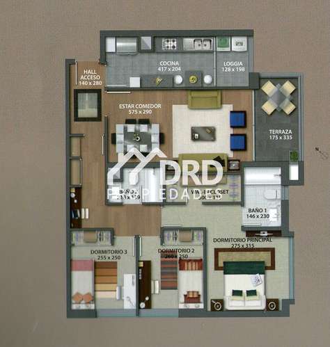 DEPTO VENTA 3D REMODELADO INMOB ALMAGRO METRO PLAZA EGAÑA - Imagen 17