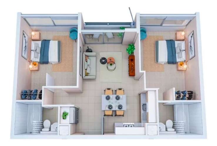 Departamento en venta en La Cisterna