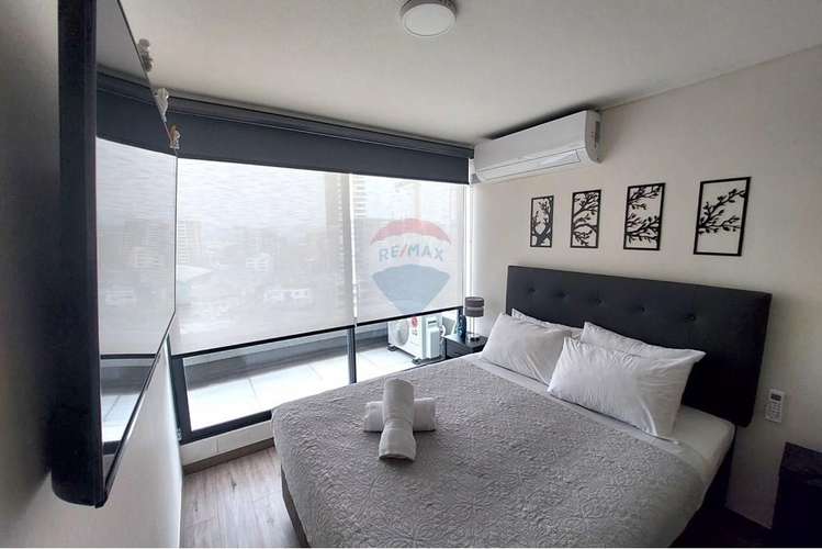 Moderno dpto en ñuñoa,  con terraza y vista - Imagen 10