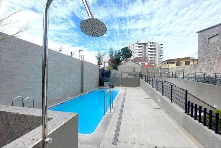 Moderno dpto en ñuñoa,  con terraza y vista - Imagen 27