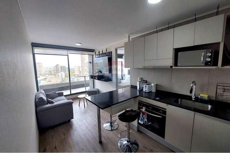 Moderno dpto en ñuñoa,  con terraza y vista - Imagen 8