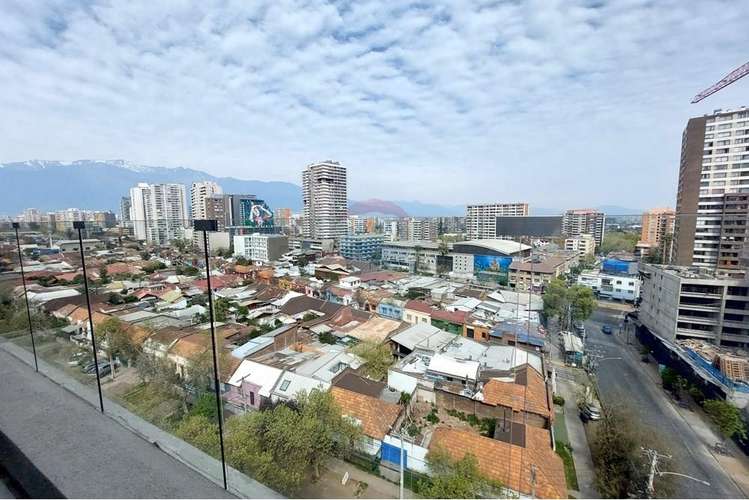 Moderno dpto en ñuñoa,  con terraza y vista - Imagen 2