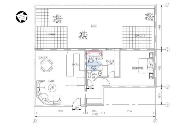 Lindo depto 1d2b + patio privado, renovado - Imagen 27