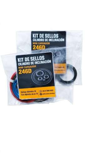 Kit sellos cilindro de volteo 246D mini cargador