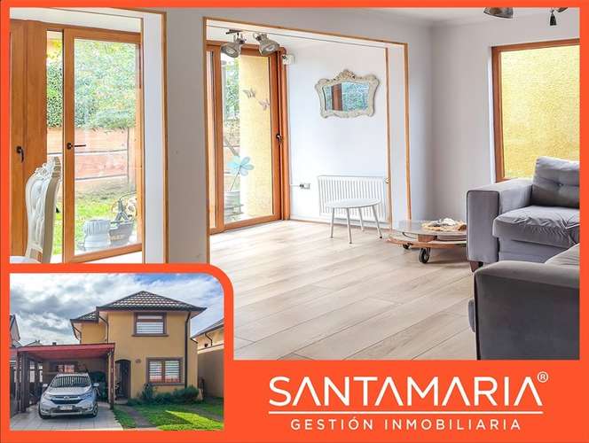 Arriendo Casa de 3 dorm. en San Pedro de la Paz