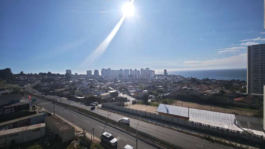 Hermoso departamento vista parcial al mar 2D, Estacionamiento y Bodega, Concón