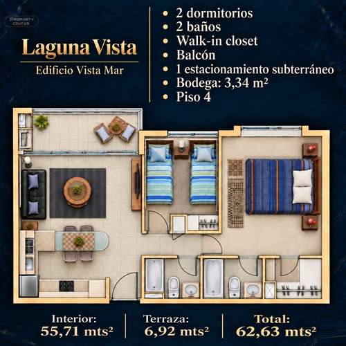 Departamento en algarrobo - Imagen 5