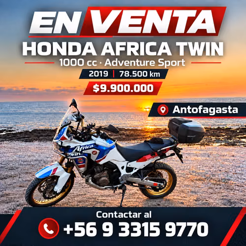 HONDA AFRICA TWIN CRF1000L ADVENTURE SPORT 2019
