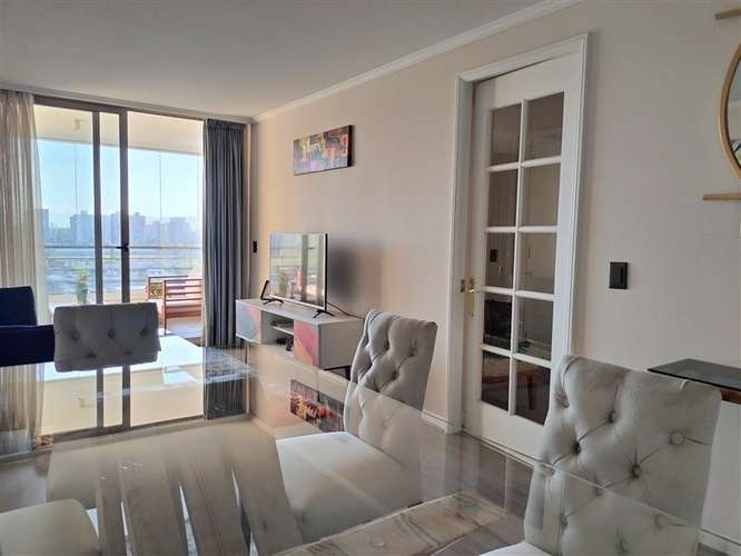 Departamento en arriendo de 3 d/ 2b /1 estac. en San Miguel