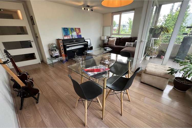 Depto en venta ñuñoa 3d.2b,2e,b sala de estar