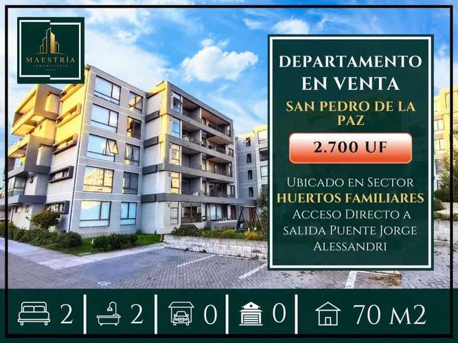 Departamento en venta · San Pedro de la Paz