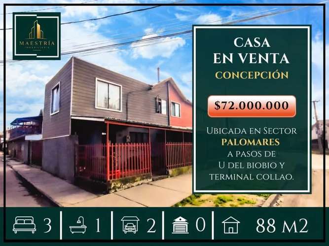 Casa en venta · Concepción