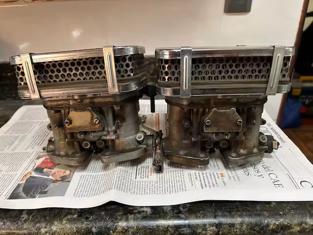Carburadors Weber 40/40 Italianos
