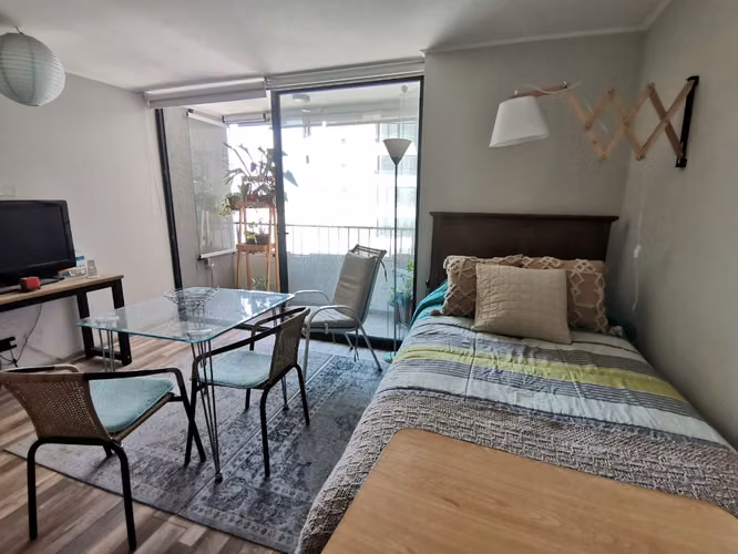 Moderno Studio En Santiago, Ideal Para Vivir O Invertir - Imagen 2