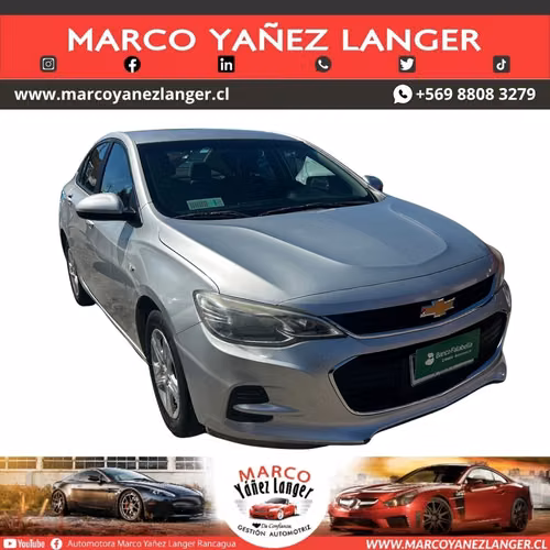 CHEVROLET CAVALIER LS 1.5 / AÑO  KILOMETROS / EXCELENTE ESTADO