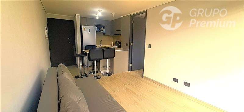 Arriendo depto. nuevo, amoblado, 1D, 1B, 36 m2 totales - Imagen 1