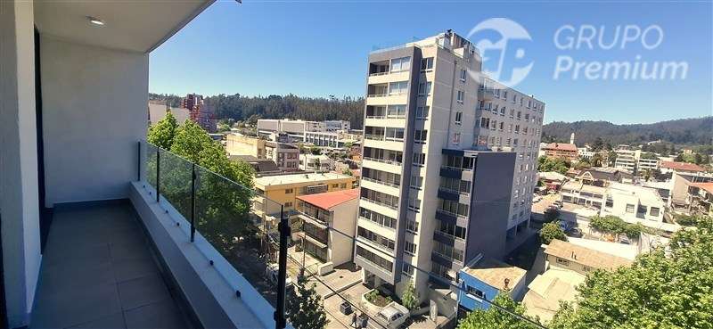 Arriendo depto. nuevo, 1D, 1B, céntrico, 47 m2 totales - Imagen 3