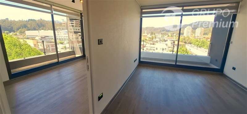 Arriendo depto. nuevo, 1D, 1B, céntrico, 47 m2 totales - Imagen 1