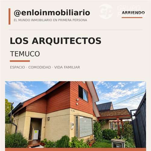 Vive en Huechuraba, pero de Temuco - Los Arquitectos - Imagen 1