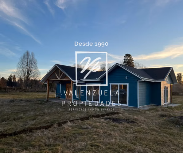 Sector lago Colico, PARCELA 5500 M2 CON AMPLIA CASA CON RECEPCIÓN MUNICIPAL