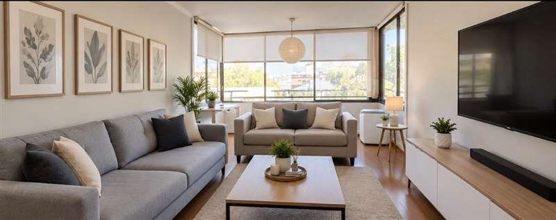 DEPTO en arriendo de 2 dorm. 2baños 1E en Providencia - Imagen 4