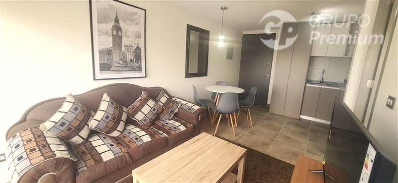 Arriendo dpto. 1D, 1B, nuevo, amoblado, 35 m2 totales