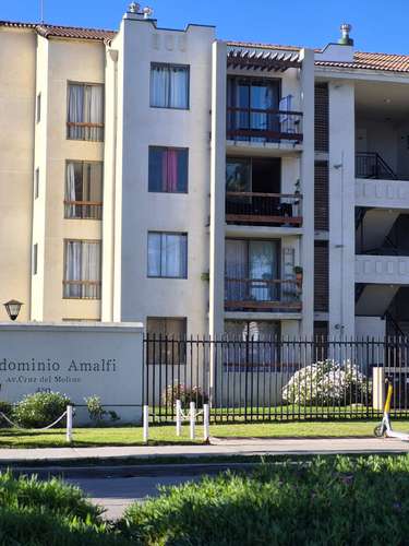 ARRIENDO DEPARTAMENTO SIN MUEBLES 3D 1B CONDOMINIO AMALFI