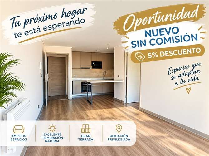 Nuevo a Estrenar Sin Comisión 5% de Descuento Ñuñoa - Imagen 25