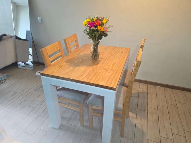  Pack muebles | Comedor + 4 sillas + cómoda  - Imagen 8