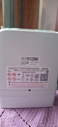Concentrador de Oxígeno Portátil Inogen Rove 6
