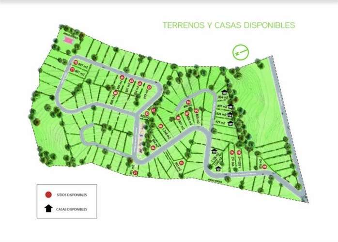 Sitio en venta exclusivo condominio Lomas del Mauco