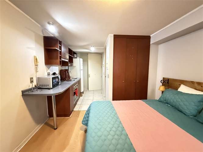 Departamento en venta de 1 dorm. en Santiago