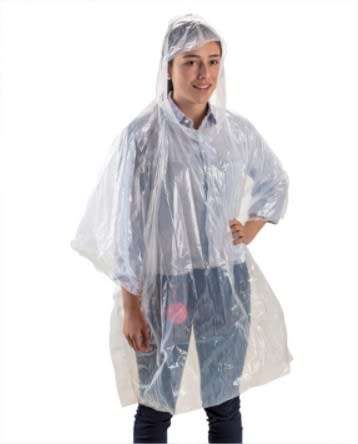 Poncho impermeable bola