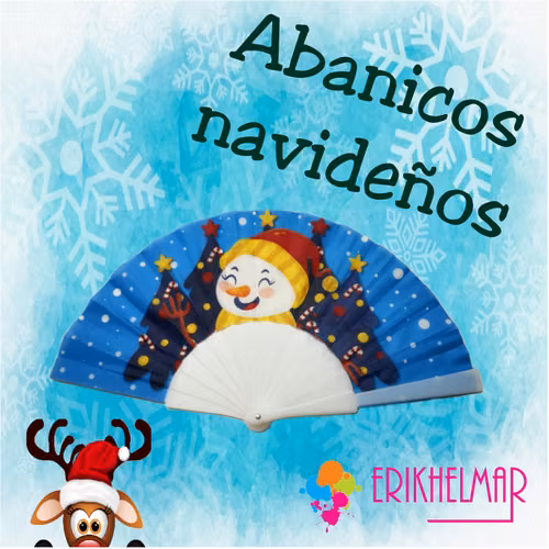 Abanicos navideños