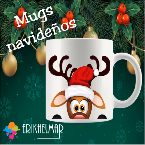 Mugs con motivos navideños - Imagen 2