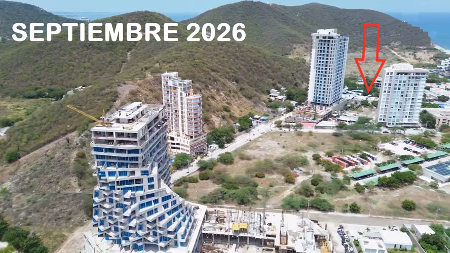 Lote en Santa Marta Playa Salguero Zona Residencial con Valorización en Desarrollo