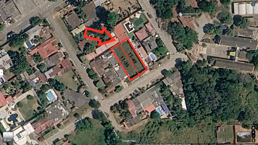 Dos Lotes En El Mejor Barrio De San Martin Meta con escritura