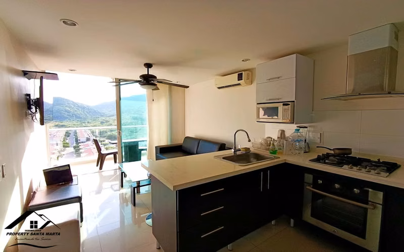 Venta Apartaestudio en El Rodadero de Santa Marta, Colombia