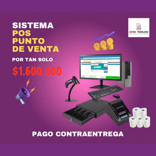 ¡Lleva tu negocio al siguiente nivel con nuestro sistema POS completo! 