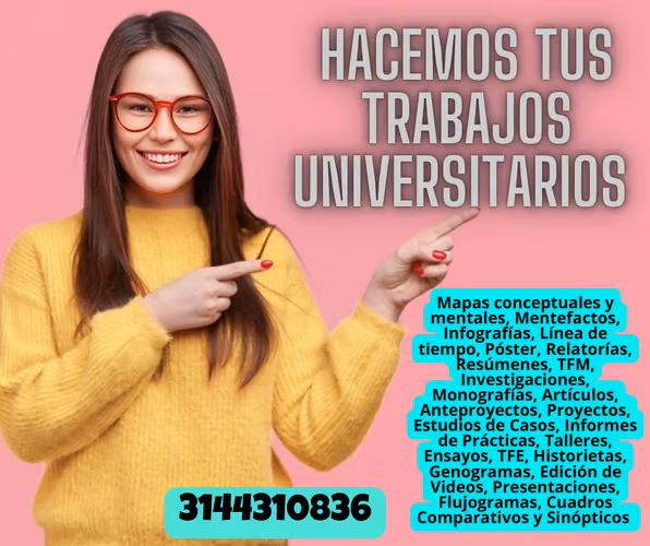 Se hacen trabajos universitarios y tesis de grado