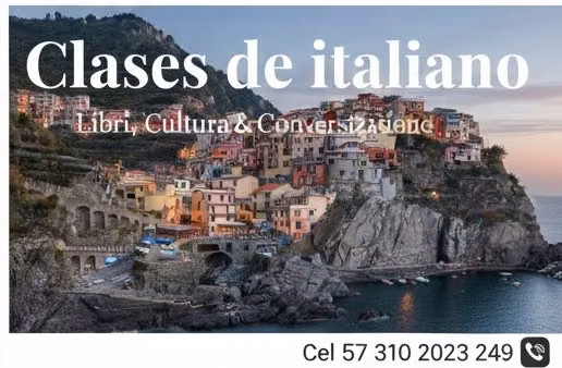 ¿Italiano?  Clases presenciales/online con nativo universitario. Grupos máx 5 personas.  Aprende con nativos