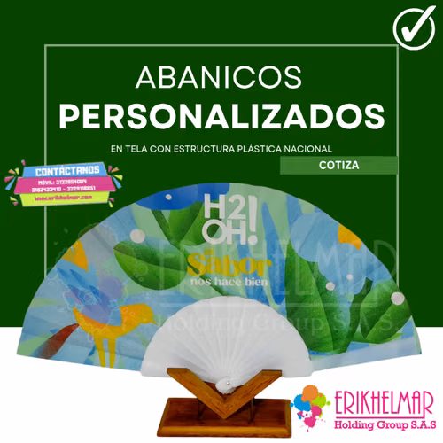 Abanicos personalizados